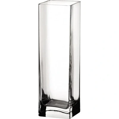 Image of Personalised Hand Made Glass Vase, Laser Engraved with Any Message Enter Your Own Custom Text (Tall)