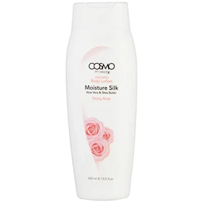 Image of Cosmo Skin Naturals Perfumed Body Lotion Peony Rose 400ml