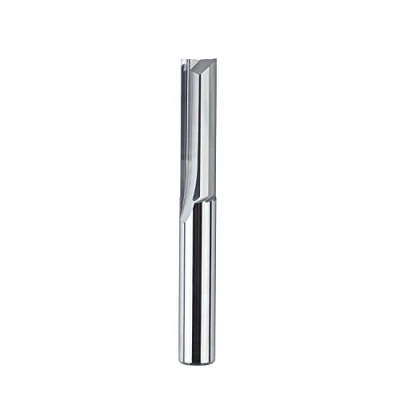 Image of SpeTool CNC Router Bit Straight Milling Cutter, 6mm x 22mm End Solid Carbide Cutter for Wood, Compression, MDF, Acrylic, etc.