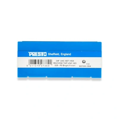 Image of Presto 60100 384 3/8x16 UNC Hand Tap Set (Pack of 3)