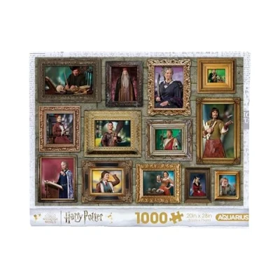 Image of AQUARIUS Harry Potter Witches &amp; Wizards 1000pc Puzzle (1000 Piece Jigsaw Puzzle) Glare Free Precision Fit Officially Licensed Merchandise Collectibles 20x28 Inches