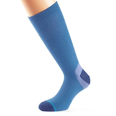 Image of Mens and Women&#039;s 1 Pair 1000 Mile &#039;Tactel&#039; Ultimate Light Weight Walking Socks In 2 Colours Cornflower 3 5.5 Ladies