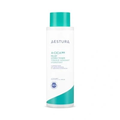 Image of AESTURA A CICA365 Relief Hydro Toner, Daily Soothing Toning Essence, CICA BPM Complex, PHA 3%, Dead Skin Cell Care, Korean Morning &amp; Evening First Skincare, Dermatologist Tested, 250ml