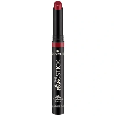 Image of essence THE Slim Stick Lipstick, No. 107, Red, Long Lasting, Nourishing, Express Result, Colour Intensive, Matte, Vegan, Perfume, Alcohol, Parabens, Pack of 1 (1.7 g)