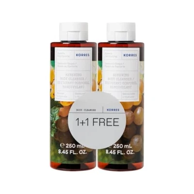 Image of Korres Santorini Grape Body Cleanser Set