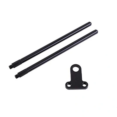Image of Fishing Snag Bars Ears Black,Snag Bite Alarm Carp Black Aluminium Alloy Bar Windproof Rod Connector replacement for Tackle