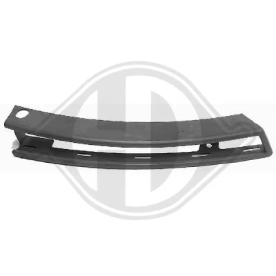 Image of 3C0807718, 3C08077189B9 Trim /Protection Strip, bumper DIEDERICHS 2247062 Right Front VOLKSWAGEN: Passat B6 Saloon, Variant