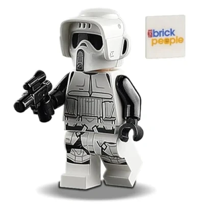 Image of LEGO Star Wars: Scout Trooper Minifigure with Blaster Pistol Ages 6+