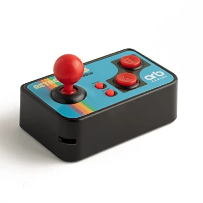 Image of Plug and Play Retro TV Games Controller Console, 200 Built In Games, 8 Way Joystick &amp; 2 Buttons, for Adults Kids ThumbsUp!