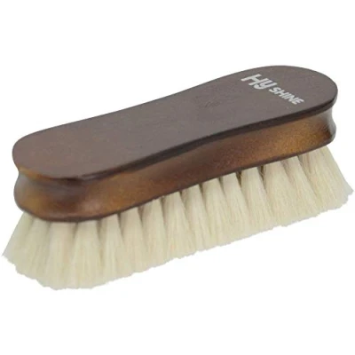 Image of HyShine Deluxe Wooden Face Brush with Goats Hair