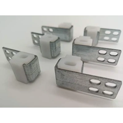 Image of Hoowen Upholstery Furniture Spring Clips, EK, S Plastic Sleeve Insulated Sofa Couch (12)