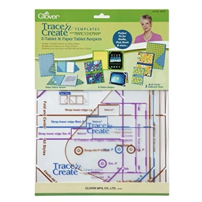 Image of Clover E Tablet and Paper Keepers Templates, 1
