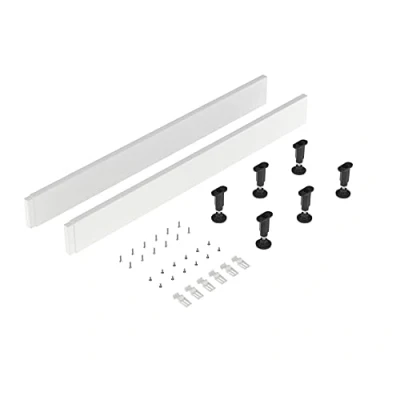Image of Premier LEGA Leg Set Kit (1000 Plinth x 2) Accessory, Silver