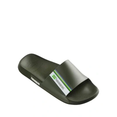 Image of Havaianas Slide Brasil Green 35/36