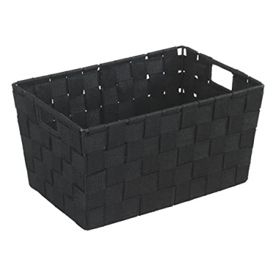 Image of Wenko Adria 19878100 Bathroom Basket Small Black
