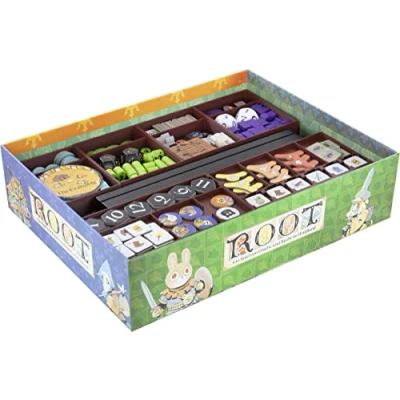 Image of Feldherr Organizer compatible with Root + expansions core game box