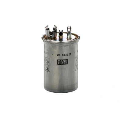 Image of 8E0127401, 8E0127401D, 8E0127435A Fuel FILTER MANN WK 842/21 x 10mm with seal AUDI: A6 C6 Avant, A4 B7 Saloon