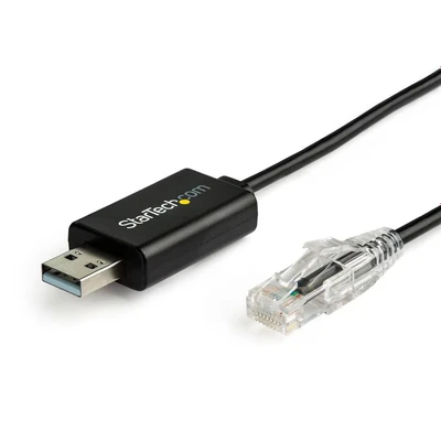Image of StarTech.com 1.8m Cisco Console Cable USB to RJ45