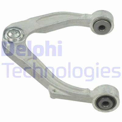 Image of 51828661, 51835397 Suspension Arm DELPHI TC3491 with ball joint Front Axle Left, Upper Trailing Steel ALFA ROMEO: 159 Saloon, Brera