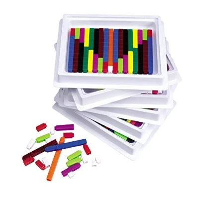Image of Learning Resources Cuisenaire Rods Plastic Connecting Classroom Set