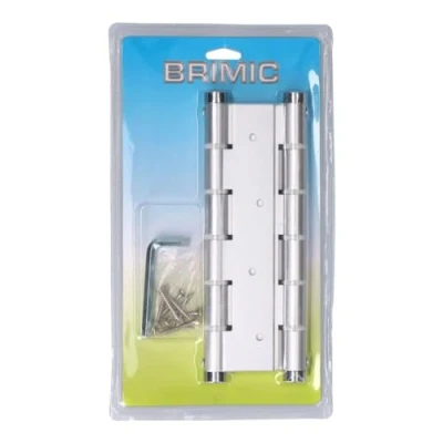 Image of Micel 2930D3 Double Action Hinge Silver
