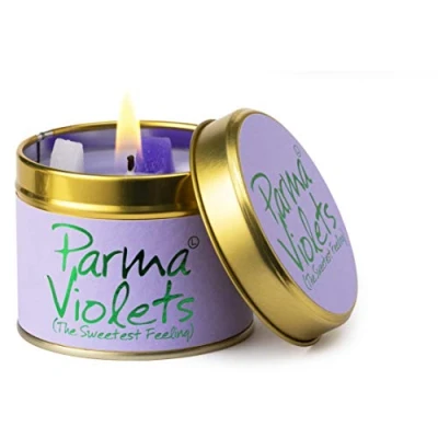 Image of Lily Flame Scented Candle Parma Violets