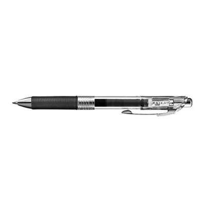Image of Pentel EnerGel Pure BL77TL Retractable Gel Pen Black (Pack of 1)