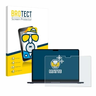 Image of brotect Screen Protector Anti Glare compatible with Apple MacBook Air 13&quot; M3 2024 Matte, Fingerprint Protection Film