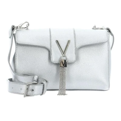 Image of Valentino Women&#039;s Divine Tote File, Silver, One Size