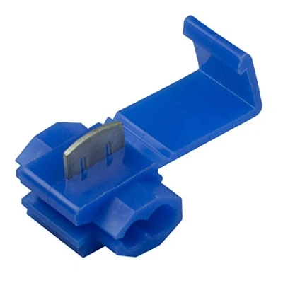 Image of Scotch Lock Wire Connectors Quick Splice Terminals Crimp Electrical Blue Pack of 10