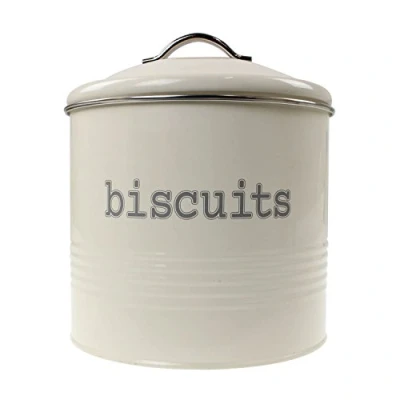 Image of APOLLO Canister Rnd Biscuits Cream