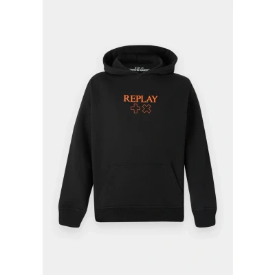 Image of Replay Sweatshirt, Men&#039;s, Size: XL, Black