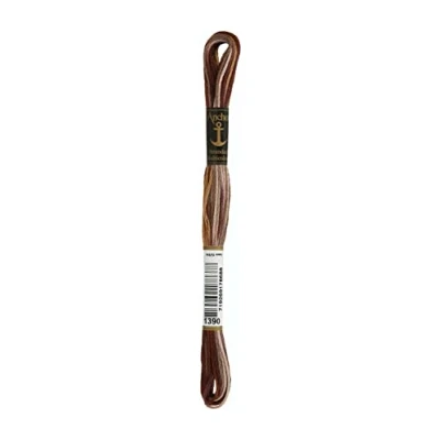 Image of Anchor 4615000 01390 Embroidery Thread, 100% Cotton, 1390, 8 m, Metres