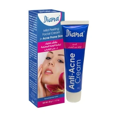 Image of Diana Mild Peeling Facial Cream for Acne Prone Skin 50g
