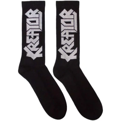 Image of Rock Off officially licensed products Kreator Band Logo Ankle Socks One Size