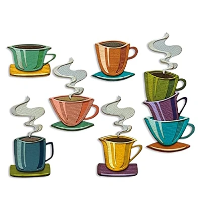 Image of Sizzix Thinlits Die Set 28PK Papercut Café by Tim Holtz, 666287