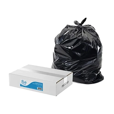 Image of Blake &amp; White PS3210 Purely Smile Compactor Sacks Black Heavy Duty Box of 100