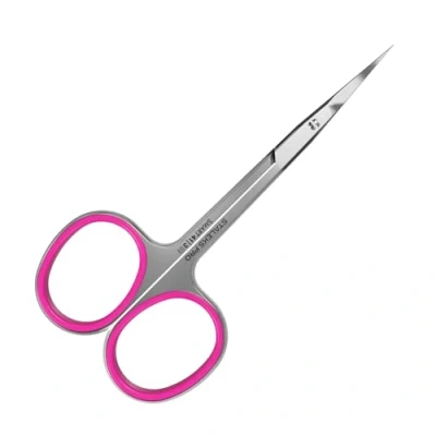 Image of STALEKS PRO Smart 41 Type 3 Professional Cuticle Scissors with Hook Pack of 1 Model SS 41/3 (SS 41/3)