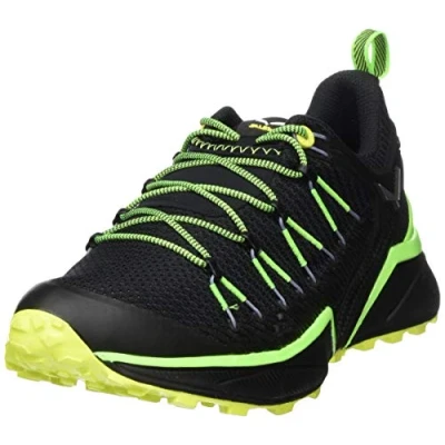 Image of Salewa MS Dropline Trail Running Shoes, Fluo Green/Fluo Yellow, 8 UK