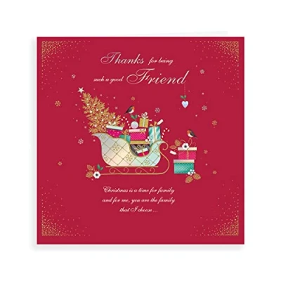 Image of Regal Publishing Classic Christmas Card Friend 223 mm sq