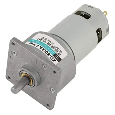 Image of Hilitand DC12V/24V 35W Mini DC Gear Motor Metal Speed Adjustable Large Torque CW/CCW XD GA775(12v 600rpm)