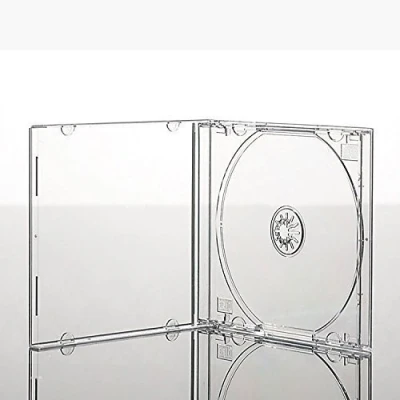 Image of Vision Media 15 X Single CD Jewel Case Clear Tray 10.4mm Spine