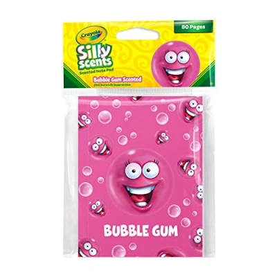 Image of Crayola Silly Scents Sketch &amp; Sniff Note Pad (Bubble Gum)
