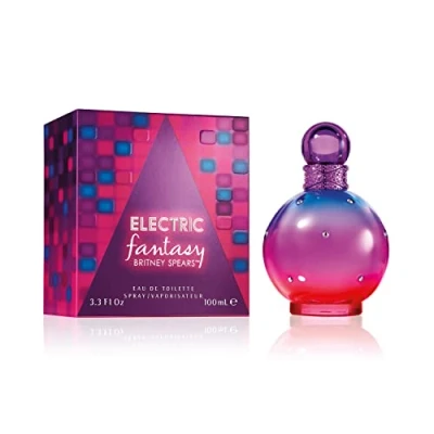 Image of Britney Spears Electric Fantasy Eau De Toilette Spray, Limited Edition Fragrance For Women, 30Ml