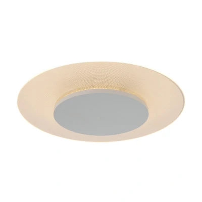 Image of Lido Integrated LED Wall Light White Matt, Transparent Edited