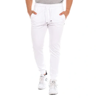 Image of U.S. POLO Mens Jogger Sports Pants 66331 White Size X Large