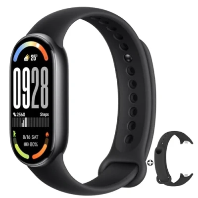 Image of Xiaomi Smart Band 10 Autonomy of up to 21 days,1.72&#039;&#039; Screen, AMOLED with 60Hz Refresh Rate, Sleep, Stress, SpO2, Heart Rate Monitor, 5ATM, Mi Fitness, Black (2 Years Warranty)