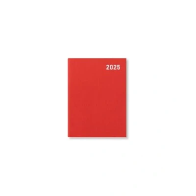 Image of Letts of London Principal Compact Pocket week to view 2025 diary red