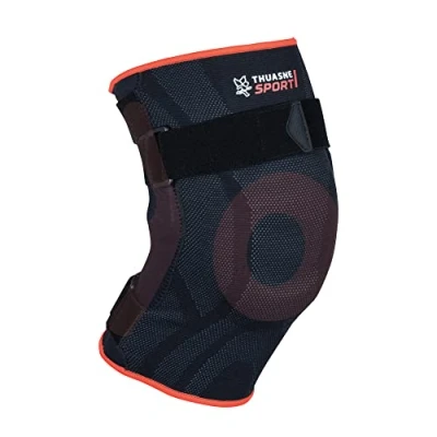Image of THUASNE Sport Reinforced Ligament Knee Brace Injuries, Unstable Rigid Lateral Articulated Uprights Support Index 5/5 CE Medical Device (Size M)