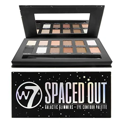 Image of W7 Spaced Out Galactic Glimmers Eye Contour Palette, 9.6 g, 12 Piece